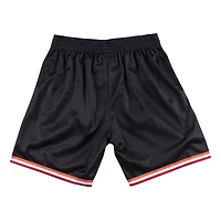 Miami Heat Big Face Mitchell & Ness Black Shorts