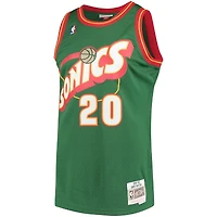 Seattle SuperSonics Gary Payton Mitchell & Ness 1995-96 Hardwood Classics Swingman Player Green Jersey