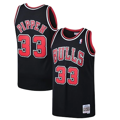 Chicago Bulls Scottie Pippen Mitchell & Ness 1997-98 Hardwood Classics Swingman Player Black Jersey