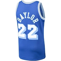 Los Angeles Lakers Elgin Baylor Mitchell & Ness 1960-61 Hardwood Classics Swingman Player Royal Blue Jersey