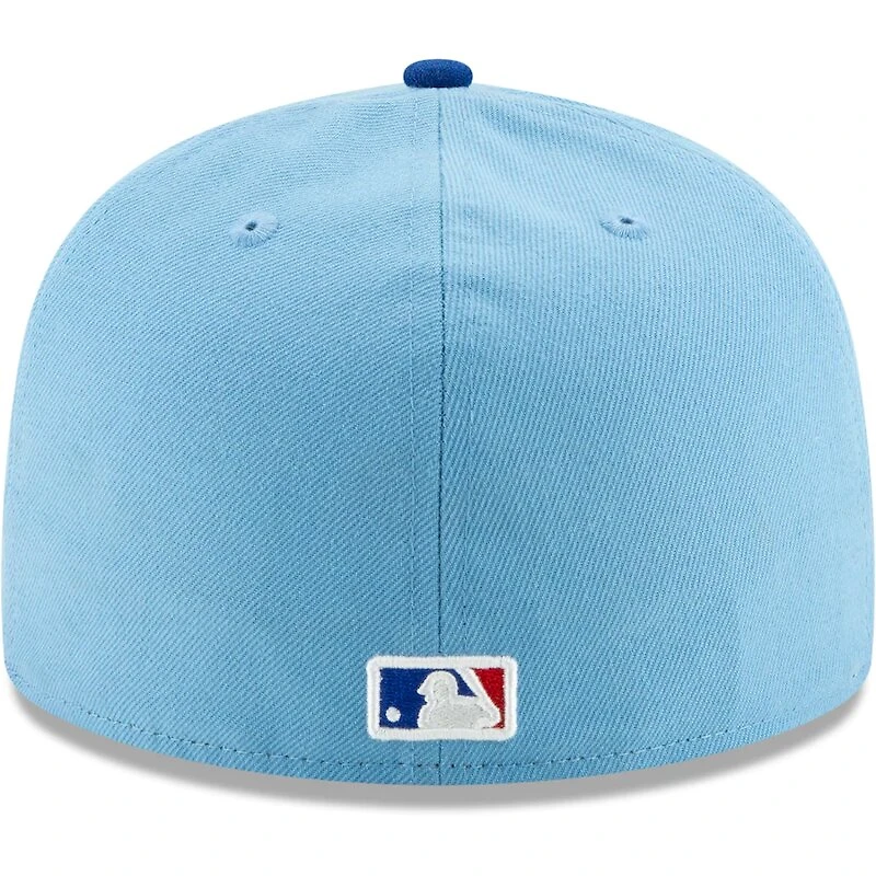 Texas Rangers New Era 2020 Alternate 2 Authentic Collection Light Blue On-Field 59FIFTY Fitted Hat