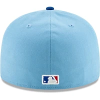 Texas Rangers New Era 2020 Alternate 2 Authentic Collection Light Blue On-Field 59FIFTY Fitted Hat