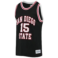 Kawhi Leonard San Diego State Aztecs Black Alumni Retro Brand Basketball Jersey