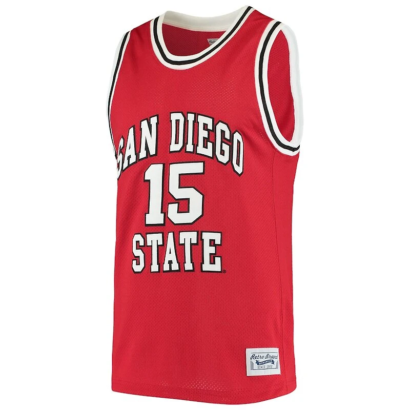 Kawhi Leonard San Diego State Aztecs Red Alumni Retro Brand Basketball Jersey