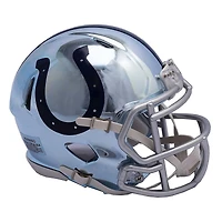 Indianapolis Colts Chrome Alternate Riddell Speed Mini Helmet