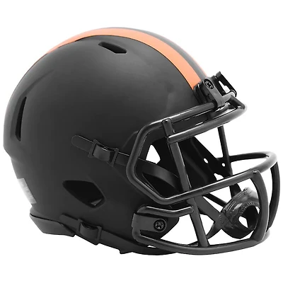 Cleveland Browns Black Eclipse Alternate Riddell Speed Mini Helmet