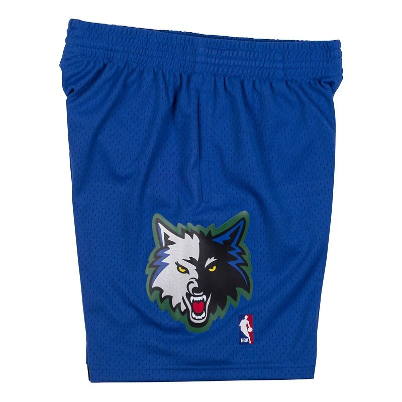 Minnesota Timberwolves Mitchell & Ness Hardwood Classics Team Blue 2003-04 Swingman Shorts