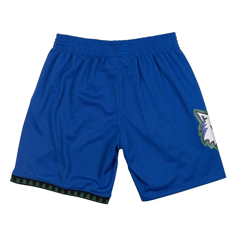 Minnesota Timberwolves Mitchell & Ness Hardwood Classics Team Blue 2003-04 Swingman Shorts