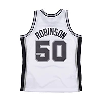 San Antonio Spurs David Robinson Mitchell & Ness 1998-99 Hardwood Classics Swingman Player White Jersey