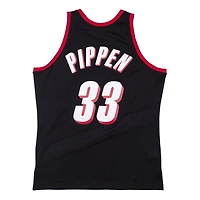 Portland Trailblazers Scottie Pippen Mitchell & Ness 1999-00 Hardwood Classics Swingman Player Black Jersey