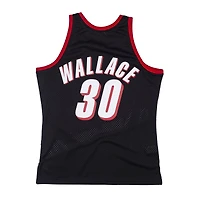 Portland Trailblazers Rasheed Wallace Mitchell & Ness 1999-00 Hardwood Classics Swingman Player Black Jersey