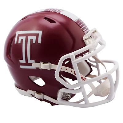 Temple Owls Riddell Speed Mini Helmet