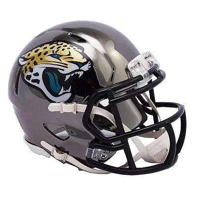 Jacksonville Jaguars Chrome Alternate Riddell Speed Mini Helmet