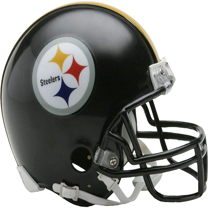 PITTSBURGH STEELERS RIDDELL VSR4 MINI FOOTBALL HELMET