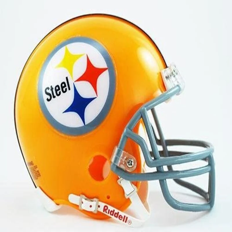 PITTSBURGH STEELERS 1962 RIDDELL THROWBACK MINI FOOTBALL HELMET