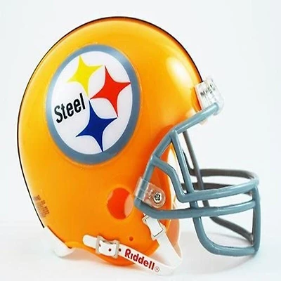PITTSBURGH STEELERS 1962 RIDDELL THROWBACK MINI FOOTBALL HELMET