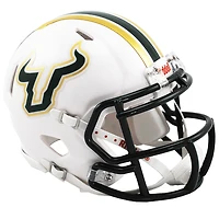 South Florida Bulls White Riddell Speed Mini Helmet
