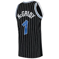 Orlando Magic Tracy McGrady Mitchell & Ness 2003-04 Hardwood Classics Swingman Player Black Pinstripe Jersey