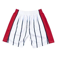 Houston Rockets Mitchell & Ness Hardwood Classics Home White 1996-97 Swingman Shorts