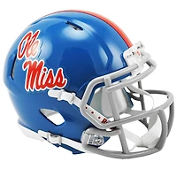 Ole Miss Rebels Powder Blue Riddell Speed Mini Helmet