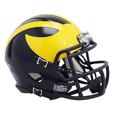 Michigan Wolverines Riddell Speed Mini Helmet