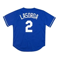 Tommy Lasorda Los Angeles Dodgers Mitchell & Ness 1995 Authentic BP Jersey