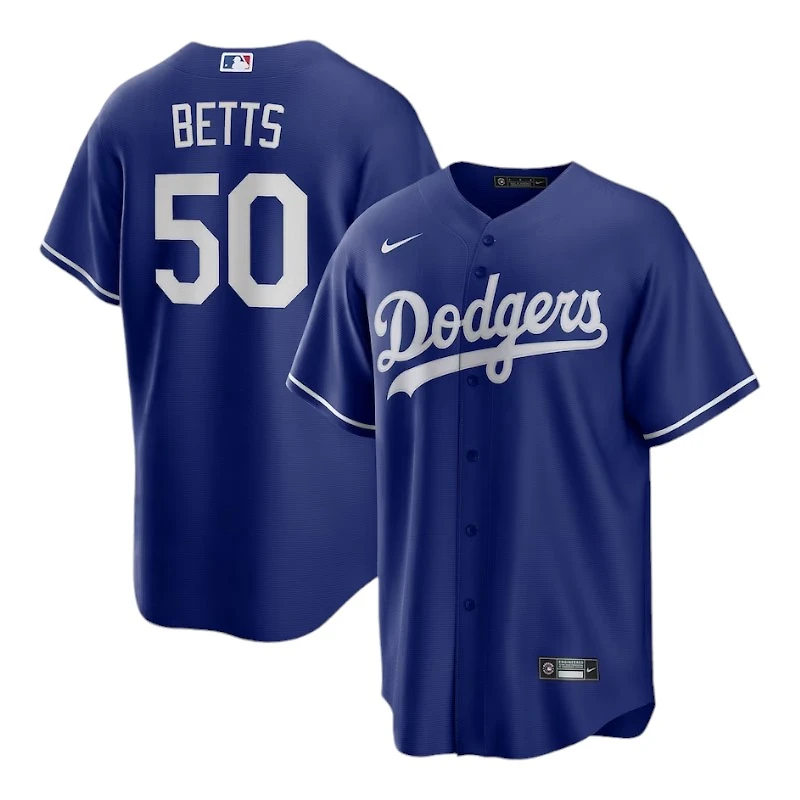 Los Angeles Dodgers Mookie Betts Nike Alternate Royal Blue Player Jersey
