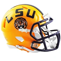 Louisiana State Tigers Gold Riddell Speed Mini Helmet
