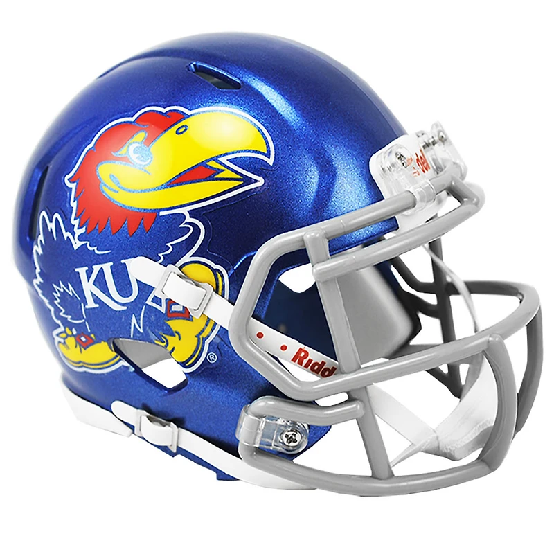 Kansas Jayhawks Riddell Speed Mini Helmet