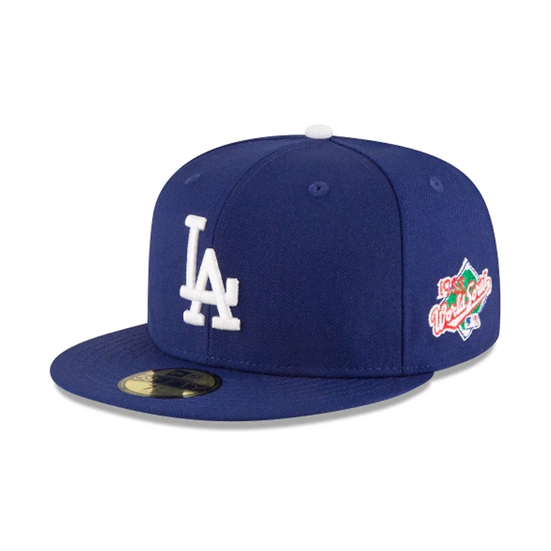 Los Angeles Dodgers 1988 World Series Side Patch 59FIFTY Royal Blue Fitted Hat