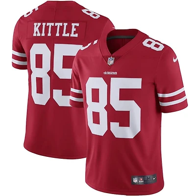 San Francisco George Kittle 49ers Nike Vapor F.U.S.E Limited Red Jersey
