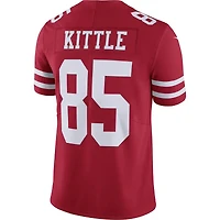 San Francisco George Kittle 49ers Nike Vapor F.U.S.E Limited Red Jersey