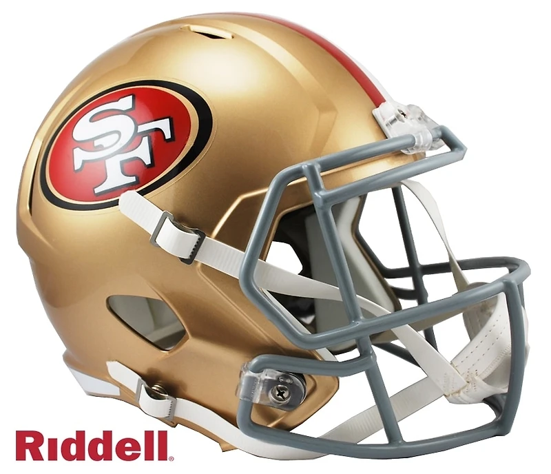 San Francisco 49ers Riddell Speed Replica Helmet