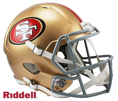 San Francisco 49ers Riddell Speed Replica Helmet