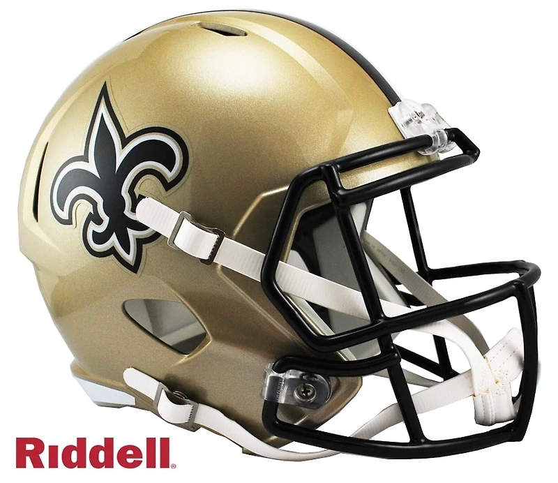 New Orleans Saints Riddell Speed Replica Helmet