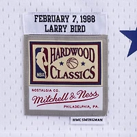 Boston Celtics Larry Bird Mitchell & Ness White 1988 East NBA All-Star Game Swingman Player Jersey