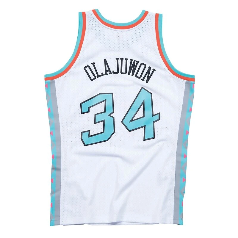 Houston Rockets Hakeem Olajuwon Mitchell & Ness White 1996 West NBA All-Star Game Swingman Player Jersey