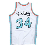 Houston Rockets Hakeem Olajuwon Mitchell & Ness White 1996 West NBA All-Star Game Swingman Player Jersey