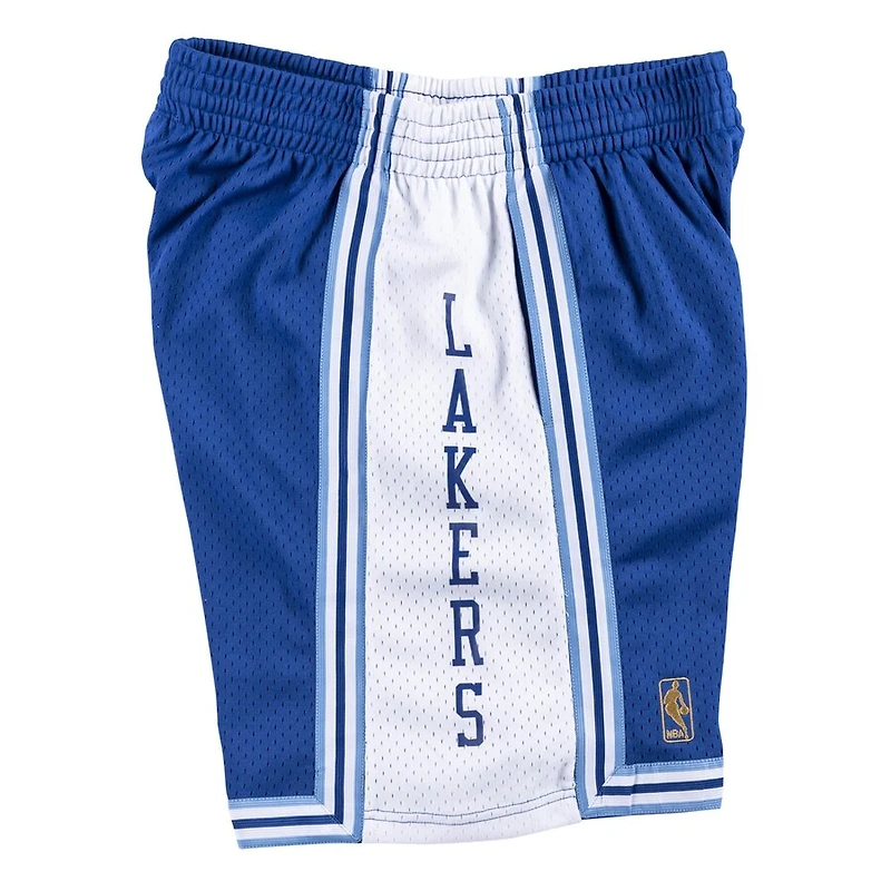 Los Angeles Lakers Mitchell & Ness Hardwood Classics Royal Blue 1996-97 Swingman Shorts
