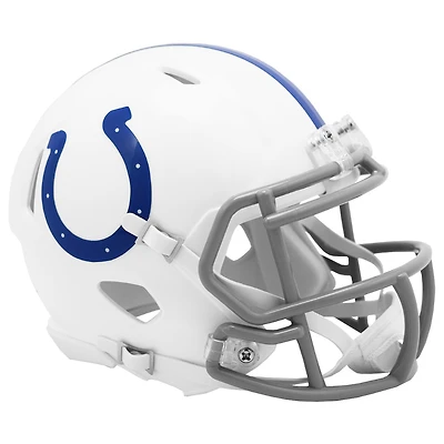 Indianapolis Colts White Riddell Speed Mini Helmet