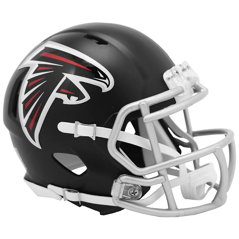 Atlanta Falcons Black Riddell Speed Mini Helmet