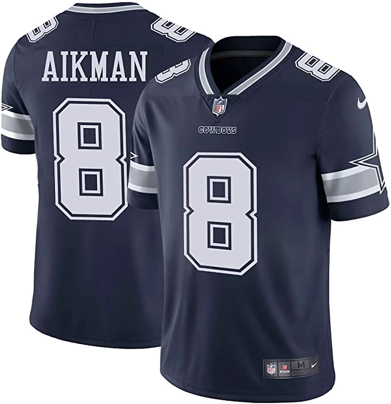 Dallas Cowboys Troy Aikman Nike Navy Vapor F.U.S.E Untouchable Limited Retired Jersey