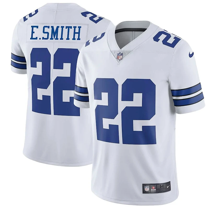 Dallas Cowboys Emmitt Smith Nike White Vapor F.U.S.E Untouchable Limited Retired Jersey