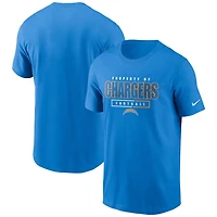 Los Angeles Chargers Nike Powder Blue Team Property Of Essential T-Shirt