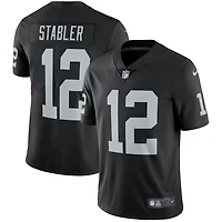 Las Vegas Raiders Ken Stabler Nike Black Retired Player Vapor F.U.S.E Untouchable Limited Throwback Jersey