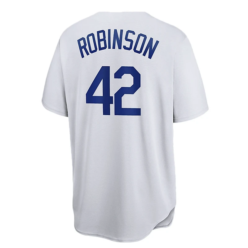 Brooklyn Dodgers Jackie Robinson Nike Home Cooperstown Collection Player White Jersey