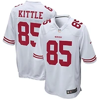 San Francisco 49ers George Kittle Nike White Game Jersey