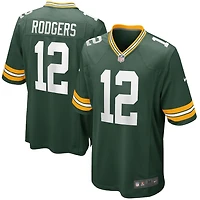 Green Bay Packers Aaron Rodgers Nike Home Game Player Jersey