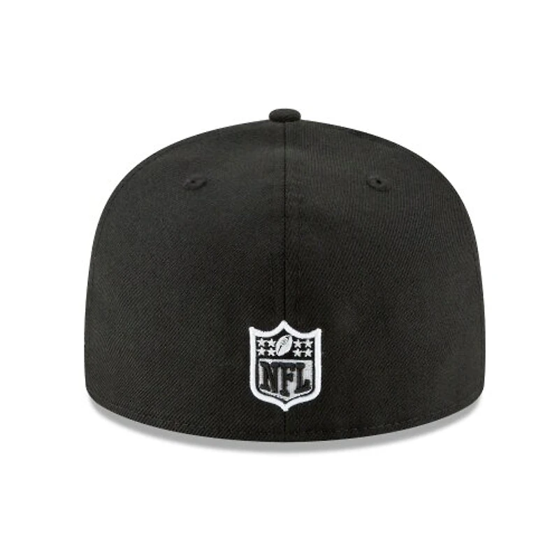 Dallas Cowboys Black and White New Era 59FIFTY Fitted Hat