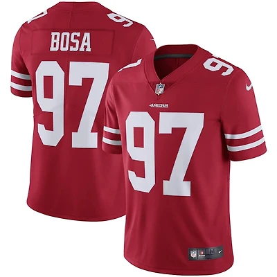 San Francisco 49ers Nick Bosa Nike Scarlet Red Vapor F.U.S.E Limited Jersey